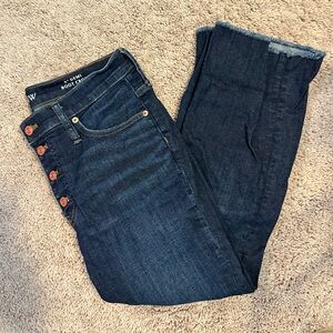 J.Crew, 9” Demi boot crop, 30 petite